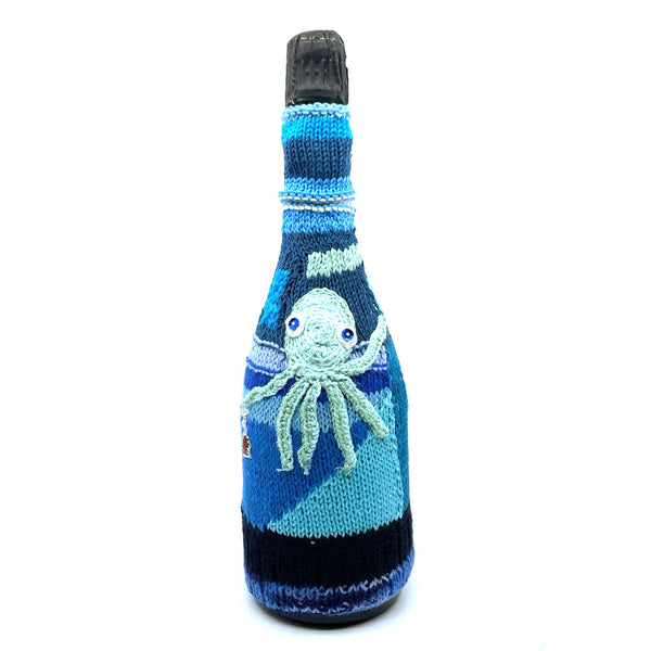 Knitted Wine Sock