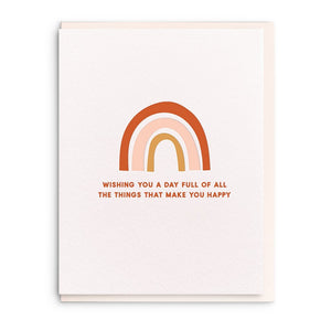 Dahlia Press Greeting Card