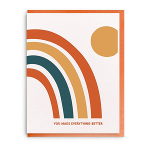 Dahlia Press Greeting Card