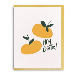 Dahlia Press Greeting Card