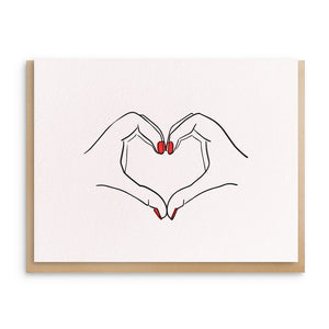 Dahlia Press Greeting Card