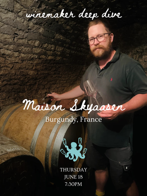 JUNE 18: Winemaker Deep Dive x Maison Skyaasen