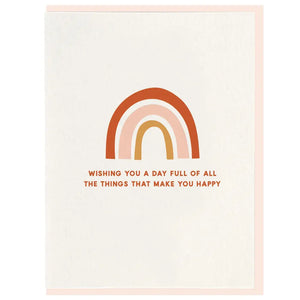 Dahlia Press Greeting Card